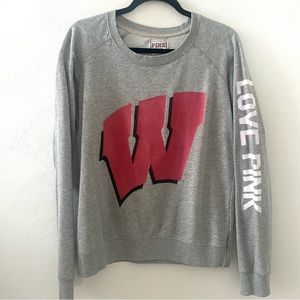 VS PINK WI Badgers Sweatshirt